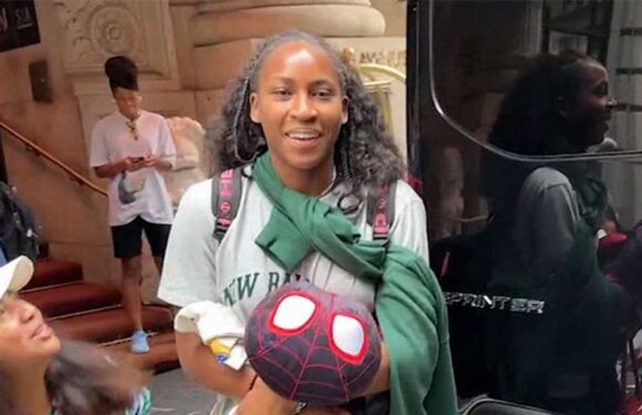 US Open Winner Coco Gauff All Smiles After Big Win, Celebrating With 'Sleep'