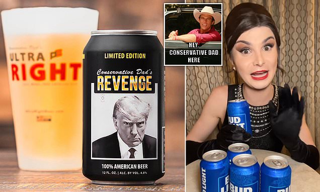 Ultra Right Beer releases limited cans featuring Trump's mugshot