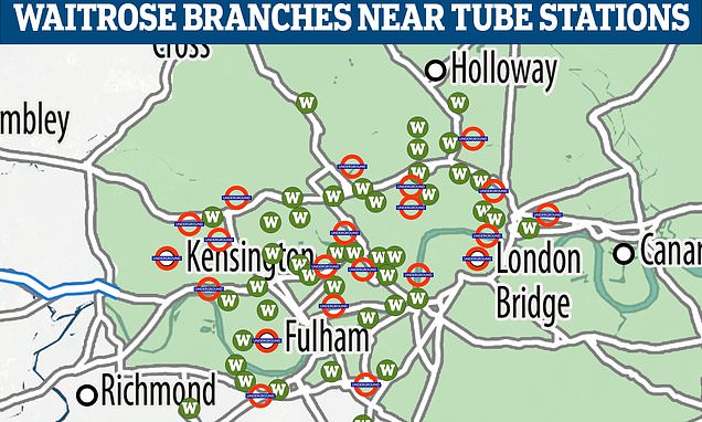 Waitrose boss reveals organised crime gangs are targeting Tube routes