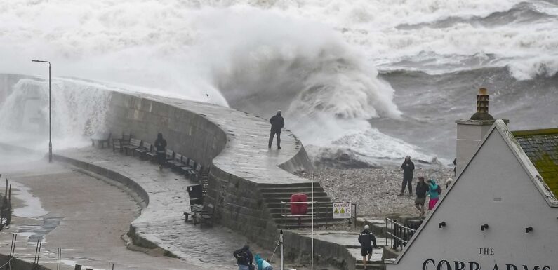Warning of 80mph winds next week which could pose a 'danger to life'