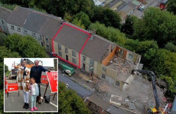We’re the only family left living on our street and we’re refusing to move despite warnings our lives are at risk | The Sun
