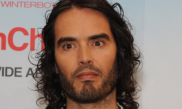 What is Russell Brand accused of and how has he responded?