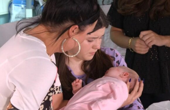 Whitney supports struggling teen mum Lily with baby Charli in EastEnders