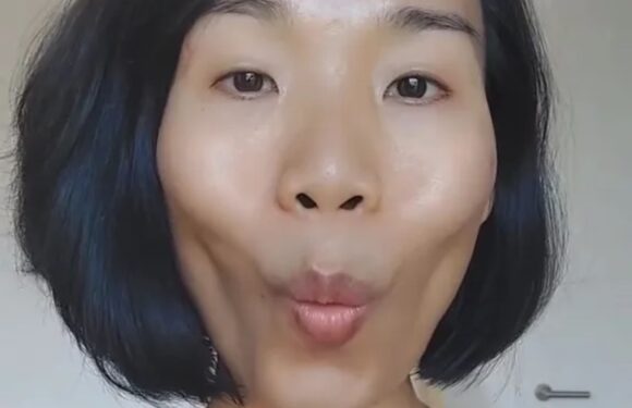 Woman shares easy and free anti-ageing face yoga trick to depuff the cheeks and stop skin from sagging | The Sun