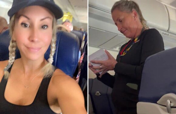 Woman told to cover up 'inappropriate' and 'lewd' outfit on flight