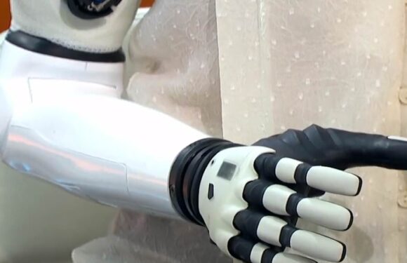 World's first AI BIONIC MUM, reveals what life is like with limb