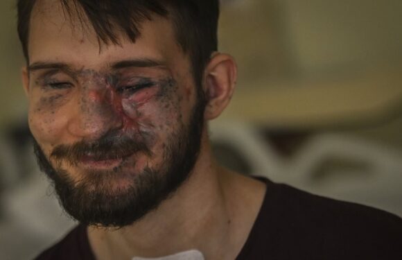 Wounded Ukraine soldier one of many undergoing psychological treatment