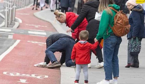 'Optical illusion' cycle lane to stay open despite injuring 80 people