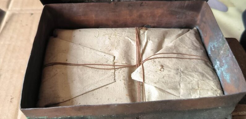 'World's oldest time capsule' from 1726 found in Polish church spire