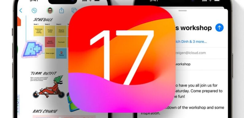 iOS 17 release date revealed – there’s not long to get free iPhone upgrade