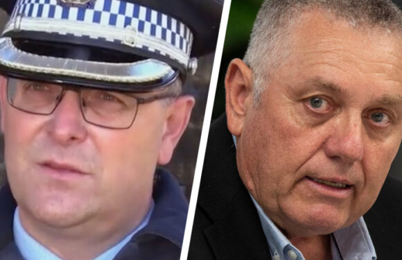 ‘Catastrophically’ damaged: Top cop sues Hadley over broadcast