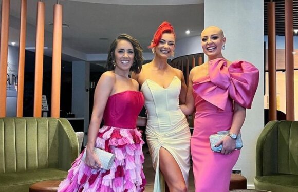 All the Strictly ladies! Amy Dowden reunites with Dianne and Janette at Pride of Britain