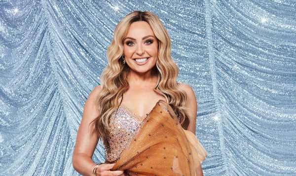 Amy Dowden back at Strictly live shows for first time since surprise appearance