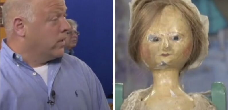 Antiques Roadshow guest gobsmacked by valuation of creepy dolls