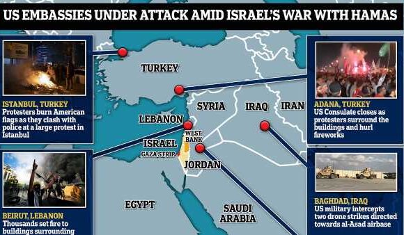 Arab world rages against America as Biden visits Israel