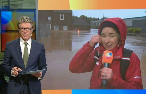 BBC Breakfast fans appalled as 'out of depth' reporter battles 'freezing' storm – fuming 'absolutely shameful!' | The Sun
