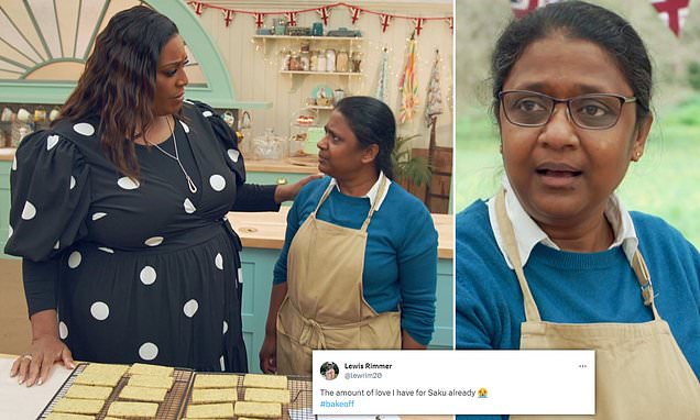 Bake Off contestant Saku steals the show with viewers
