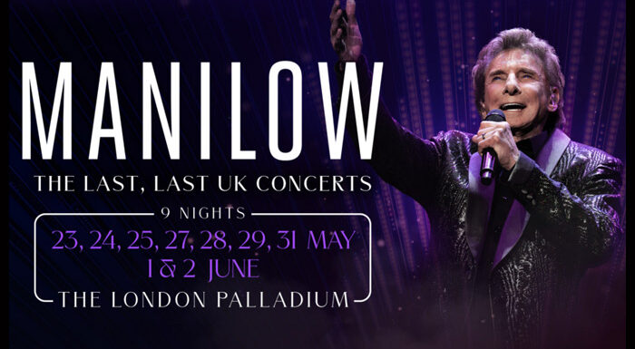 Barry Manilow Announces Final U.K. Shows With Residency At London Palladium