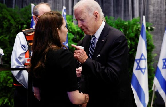 Biden recounts his family tragedy during Israel meet with responders