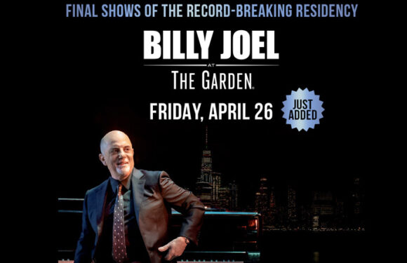 Billy Joel Announces April 2024 Show At Madison Square Garden