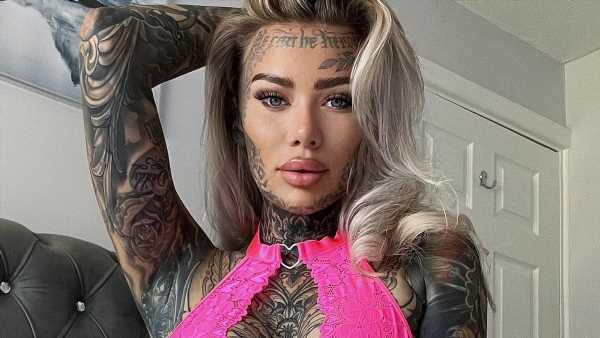 Britain's 'most tattooed' woman reveals what she looked like before