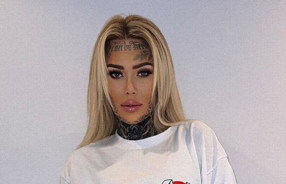 Britains most tattooed woman wears cheeky thong as she flaunts new bum inking