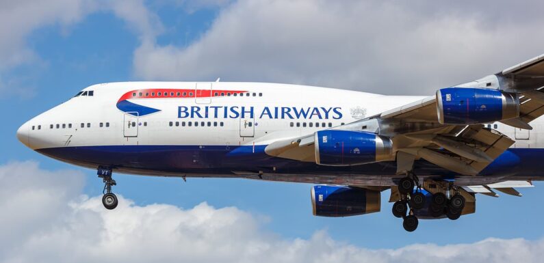 British Airways suspends flights to and from Israel