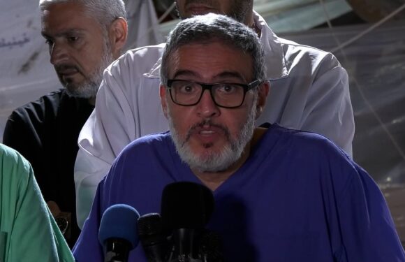 British doctor describes moment blast ripped through Gaza hospital