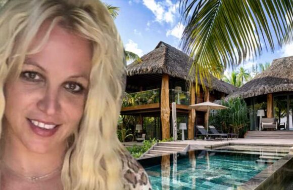 Britney Spears Escapes to Private Island After Knife Dancing Disaster