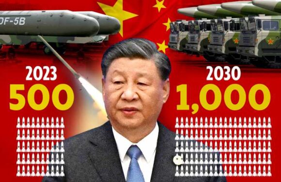 China planning to DOUBLE nuclear arsenal in just six years with enough nukes to destroy the world ten times over | The Sun