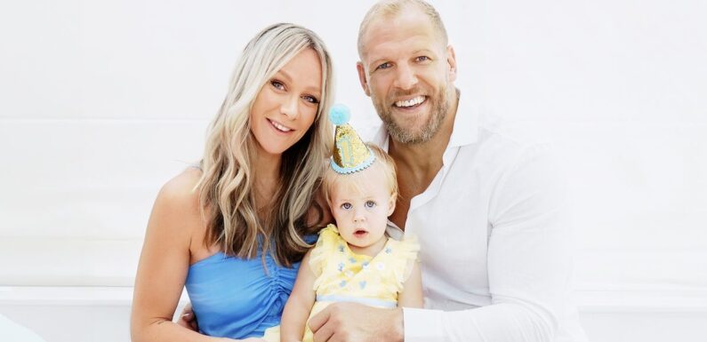 Chloe Madeley and James Haskell reunite after his lads trip away without wedding ring