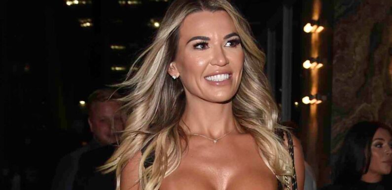 Christine McGuinness ‘cosies up to footballer’ on night out in Manchester