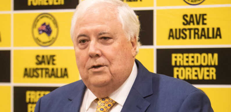 Clive Palmer ads question what comes after the Voice