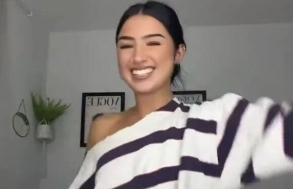 Crafty fashionista proudly shares how she turns old sweatshirts into stylish jumper-dresses but not everyone's impressed | The Sun