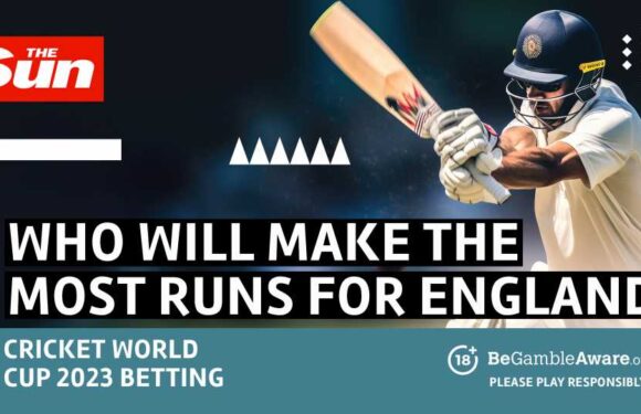 Cricket World Cup: Who will make the most runs for England? | The Sun