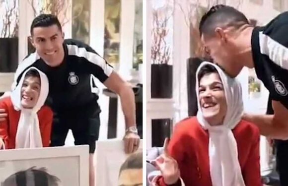 Cristiano Ronaldo Reportedly Facing '99 Lashes' For Hugging Iranian Painter