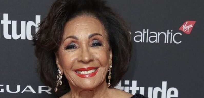 Dame Shirley Bassey shows off her age-defying beauty in figure-hugging dress