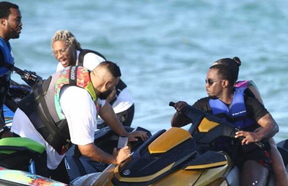 Diddy and Future Ride Jet Skis in Miami, No Bad Blood Over Lori Harvey