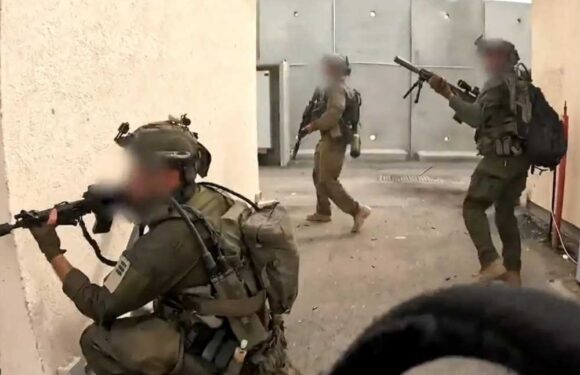 Dramatic bodycam footage shows Israeli commandos storming checkpoint to rescue 250 hostages and kill 60 Hamas terrorists | The Sun