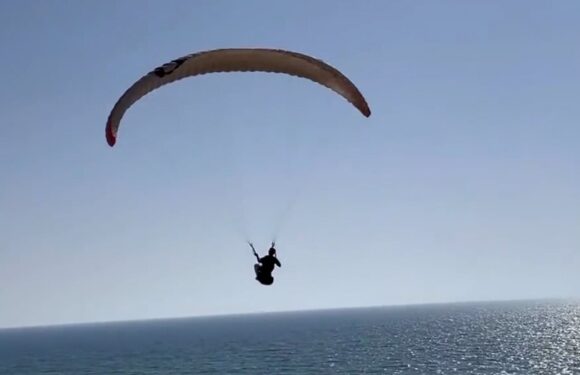 EU envoy to Gaza filmed paragliding in the region before Hamas attack