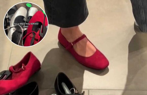 Fashion fans go wild for M&S ballet shoes that’ll see you through autumn & are so comfortable you won't get blisters | The Sun