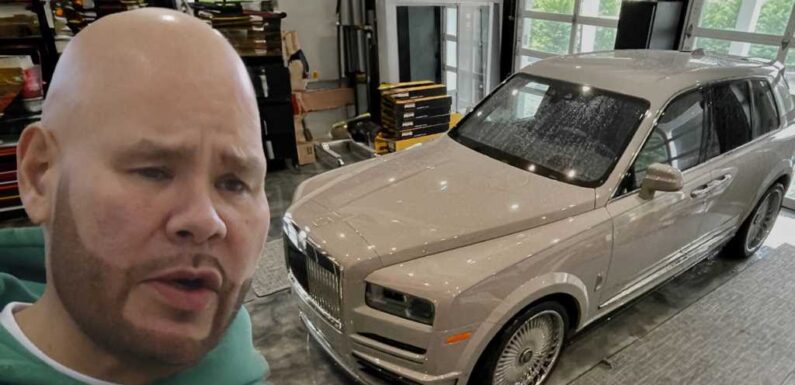 Fat Joe Gets Custom $750k Wide-Body Rolls-Royce