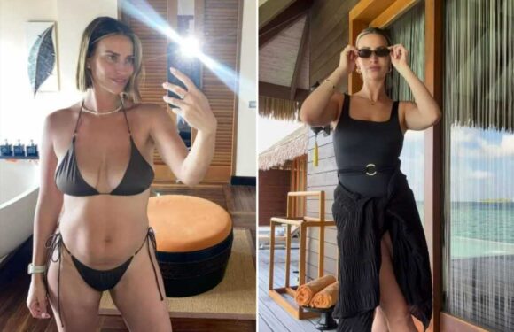 Ferne McCann praised for showing off 'real' post-baby body as she strips off to a bikini in the Maldives | The Sun