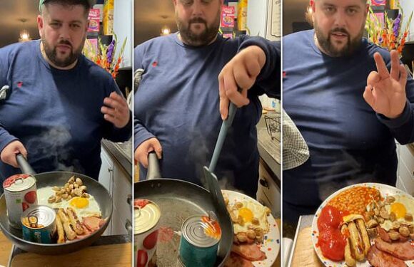Fry up fan leaves foodies baffled with his unconventional method