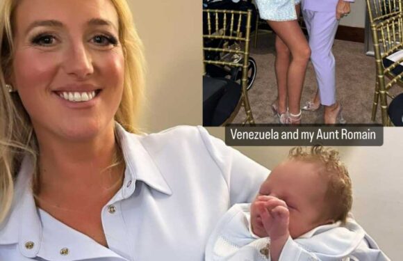 Glam Paris Fury shares cute new snaps of baby Rico as her & Venezuela have family day out & fans say the same thing | The Sun