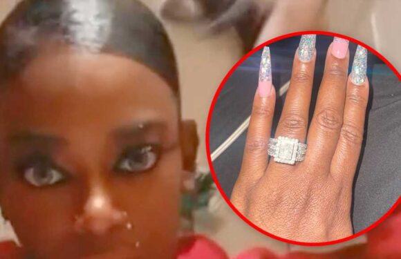 Gorilla Glue Girl Tessica Brown Gets Engaged on Her Birthday