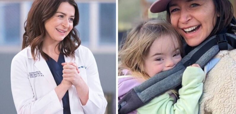 Greys Anatomys Caterina Scorsone posts tribute to daughter with Down Syndrome