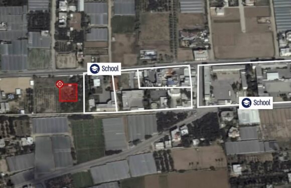 Hamas 'put rocket launch sites beside a kindergarten', Israel claims