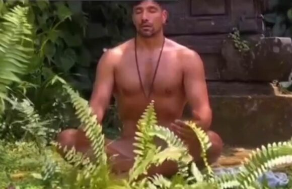 Hunt for naked tourist who meditated at Hindu shrine in Bali