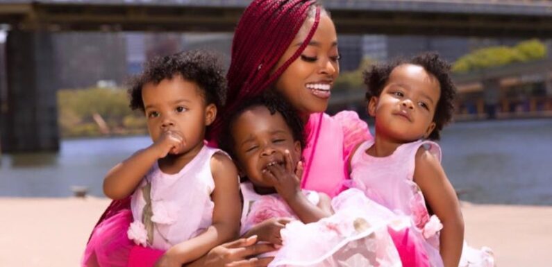 ‘I didn’t think you could get pregnant while expecting — then I had triplets’